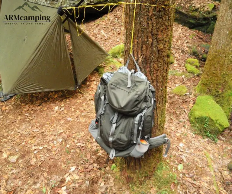 What to Do with Backpack when Hammock Camping?